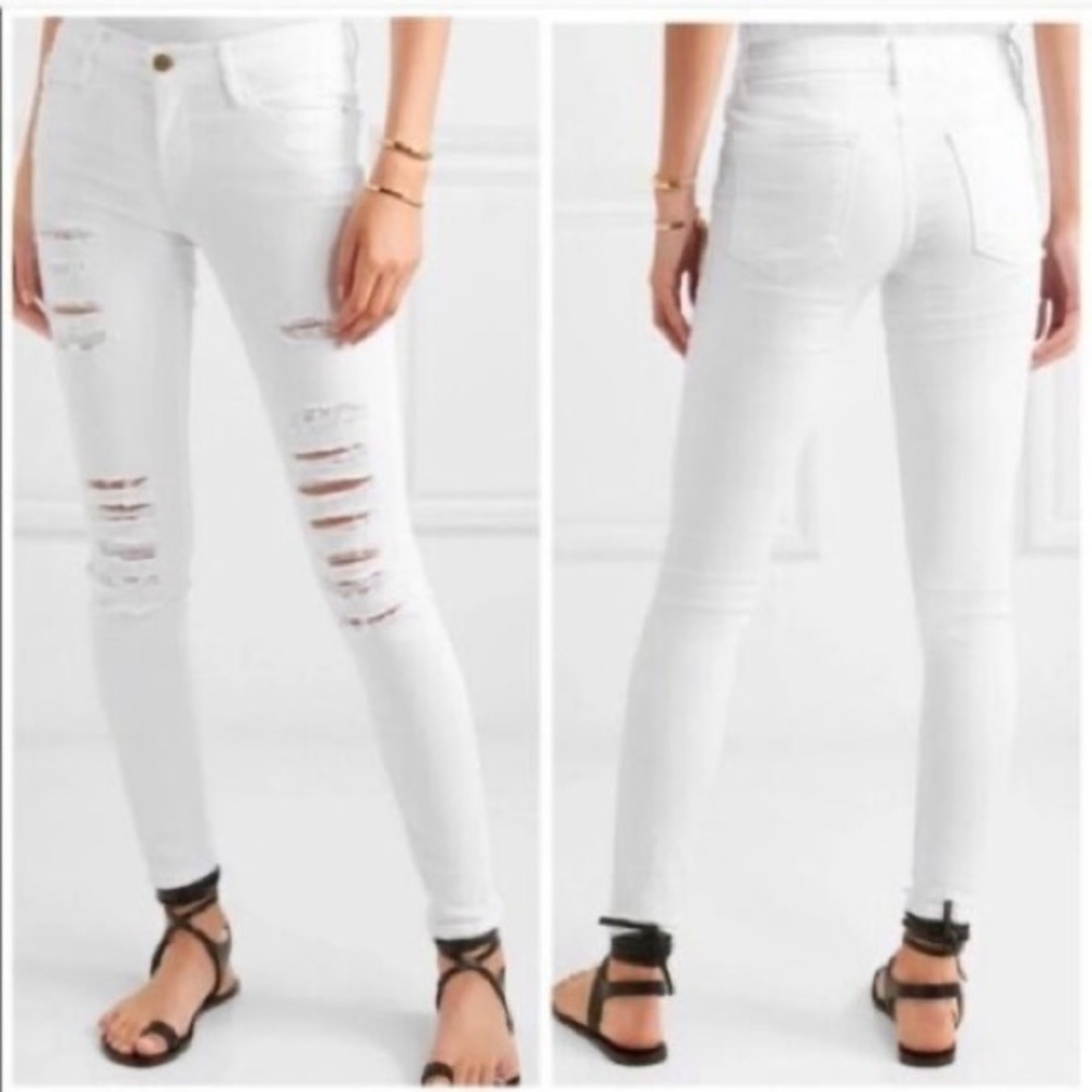 Anthropologie Frame denim Le skinny de Jeanne 27